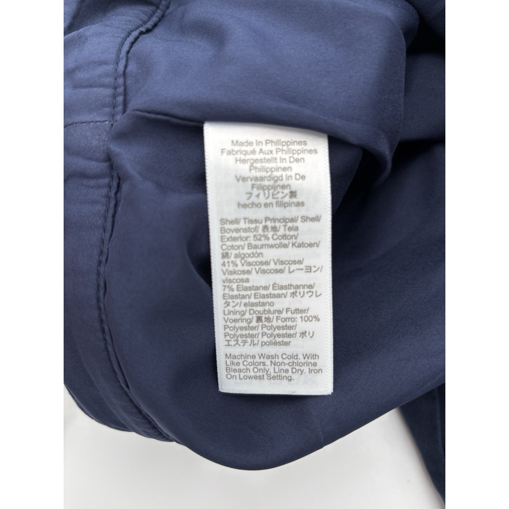 J Crew Skirt Womens 20 Navy Blue Stretch Pencil Straight Career Workwear NWOT - Picture 6 of 7